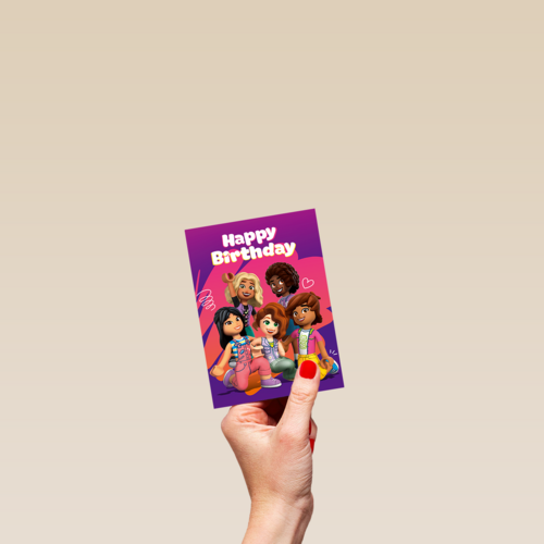 Lego Friends Happy Birthday