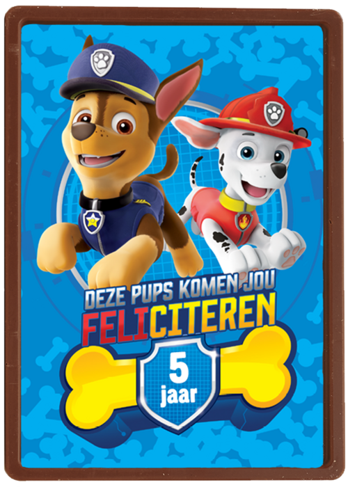 Kaart Hallmark | Kaart Met Leeftijden | Paw Patrol Kaart Deze Pups Komen Jou Feliciteren