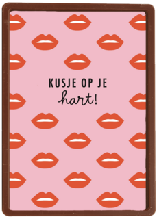 kusje op je hart