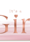 its a girl with metallic text