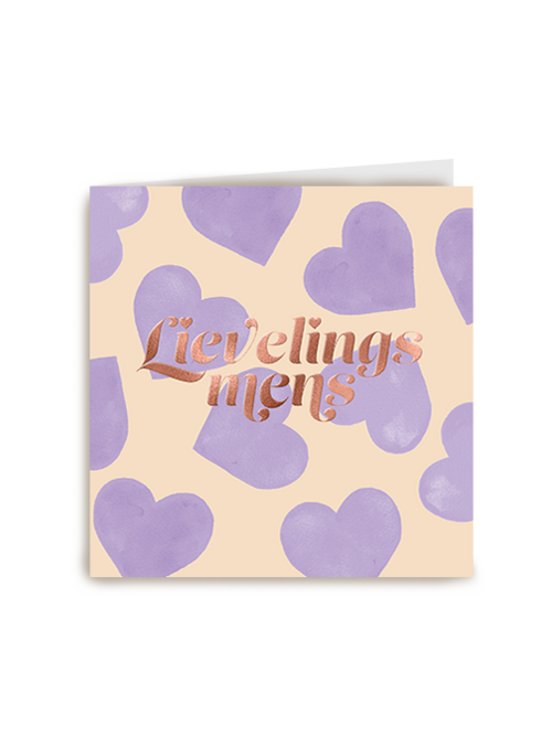 Kaart Hallmark | Vriendschap | Complimentkaart Lievelings Mens