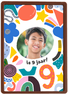 Fotokaart 9 jaar