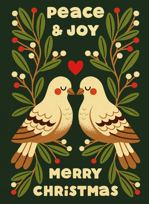 Houten kaart Kerst | Hallmark | Houten kaart Kerst | Hallmark | Kerst Peace And Joy