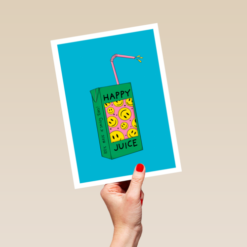 Drink some happy juice