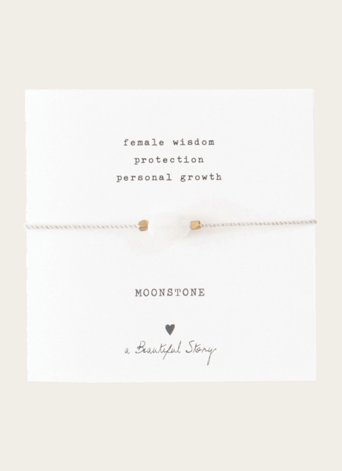 A Beautiful Story Female Wisdom Armband Maansteen | A Beautiful Story Cadeau Modeaccessoires |