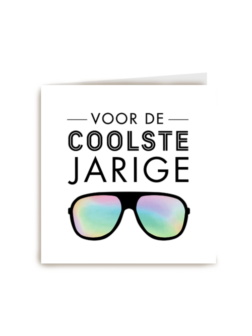 Verjaardagskaart Hallmark | Voor De Coolste Jarige Zonnebril