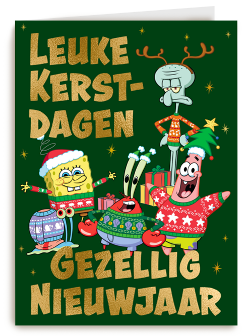 Spongebob Squarepants Leuke kerstdagen