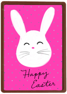 Pasen kaart Paashaas Happy Easter