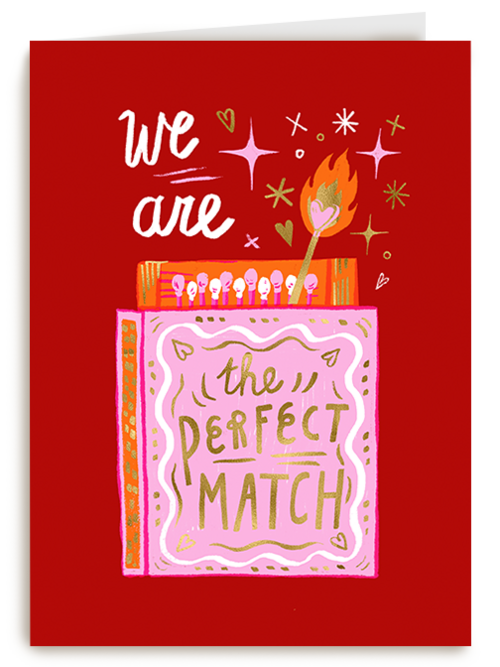 Kaart Hallmark | Valentijn | Valentine We Are Fire
