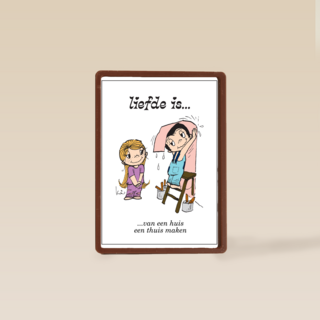 liefde is kaart van een huis een thuis maken