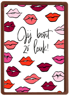 Valentijn kusjes jij bent zo leuk