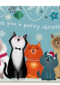 Kerstkaart Ylva Svensson purry Christmas