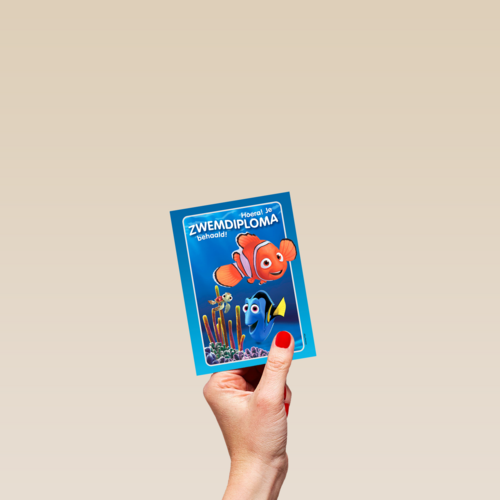 Nemo zwemt met vrienden