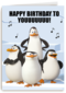 Penguins verjaardagskoor