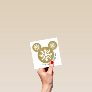 disney adult kerstkaart have a magical christmas