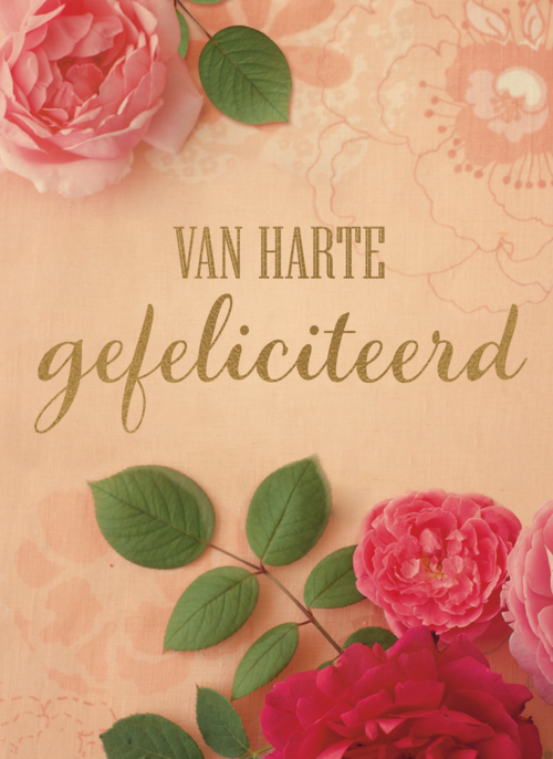 roze rozen kaart