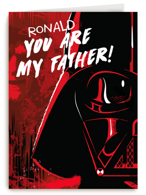 Kaart Hallmark | Vaderdag | You Are My Father Star Wars
