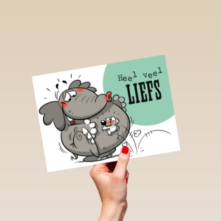 funny mail heel veel liefs