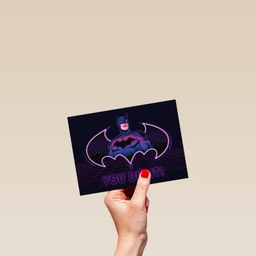 Batman kaart you did it