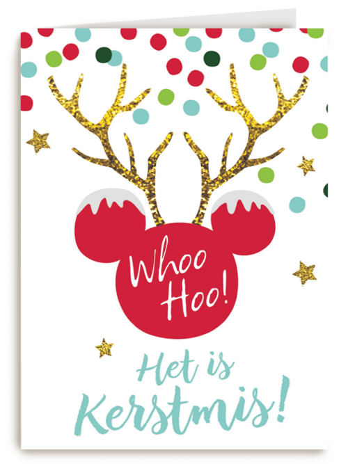 disney adult kerstkaart whoohoo het is kerstmis