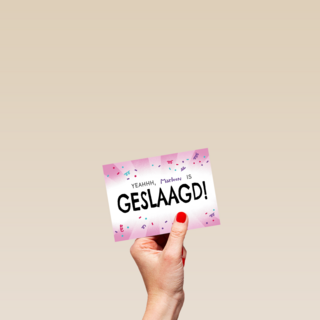 yeah is geslaagd