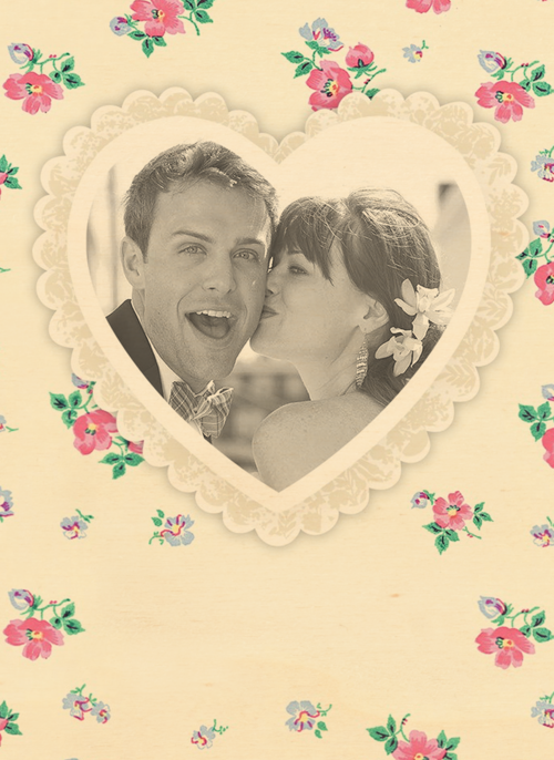 Houten Kaart Huwelijksjubileum | Houten Kaart Hallmark | Huwelijksjubileum | Bloemen Hart Felicitatie