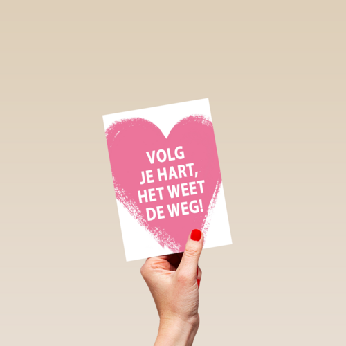 Sterktekaart volg je hart