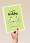 happy birthday enjoy the ride op je fiets