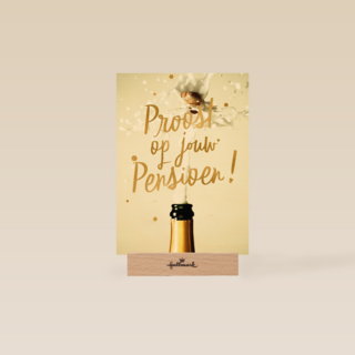 proost met bubbels op jouw pensioen