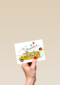 Snoopy verjaardagskaart schoolbus