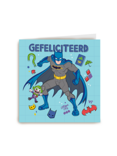 Gefeliciteerd kaart Batman