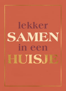 Samenwonen kaart lekker samen