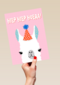 hiep hiep feestalpaca hoera