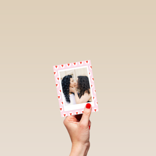 valentijnskaart foto hartjes