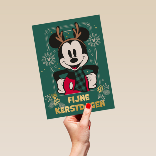 fijne kertsdagen mickey