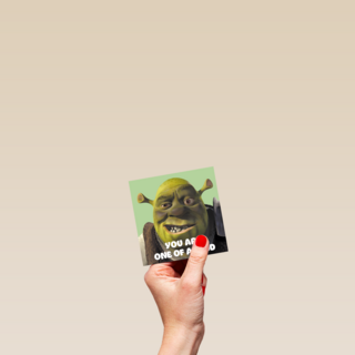 shrek you are one of a kind