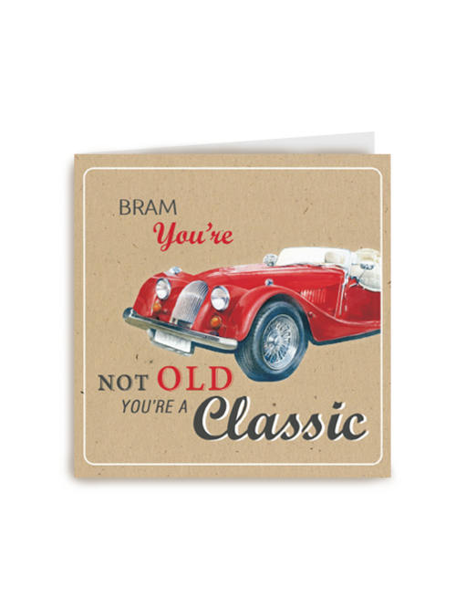 Verjaardagskaart Hallmark | Verjaardag Man Sport En Hobby Not Old But Classic