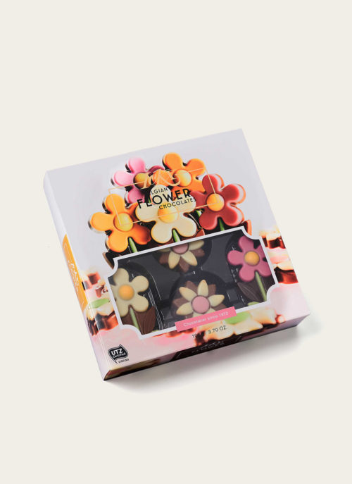 Cadeaubox Met Bloemen Chocolade | Ickx Cadeau Chocolade |