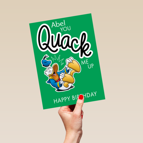 Donald Duck Happy Birthday
