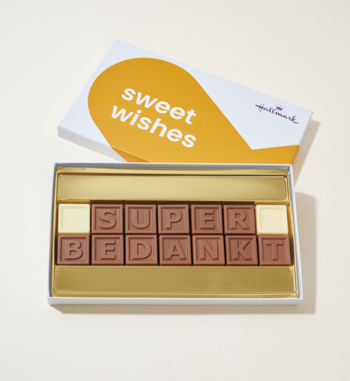 Chocotelegram Super Bedankt