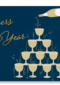 cheers to a new year with campagne