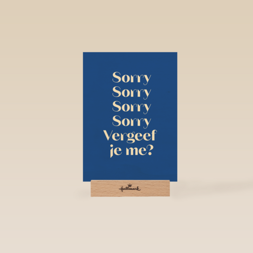 AndC Sorry vergeef je me
