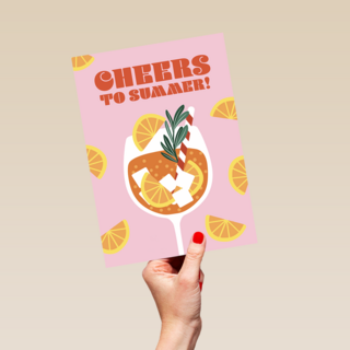 Cheers to summer cocktail
