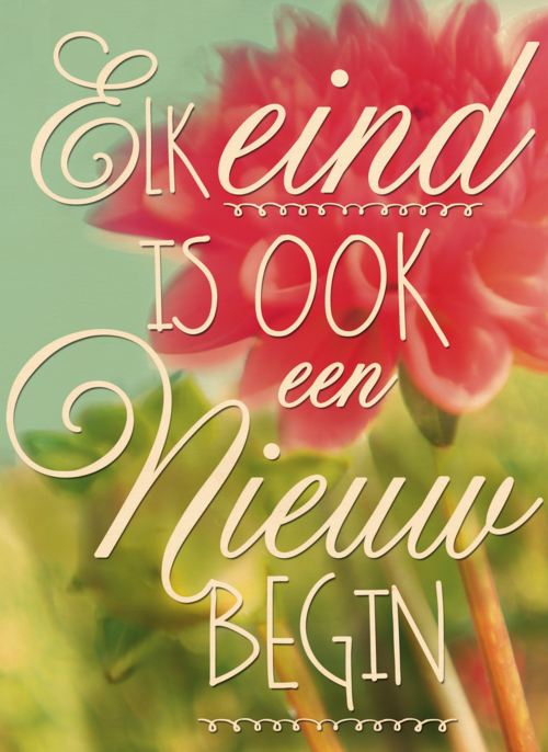 Houten Kaart Pensioen | Houten Kaart Hallmark | Pensioen | Elk Eind Is Ook Een Nieuw Begin Kaart