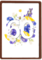 Verjaardagskaart vrouw 60 jaar met bloemen
