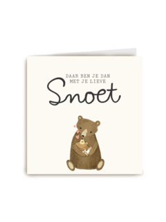 geboorte daar ben je dan met je lieve snoet