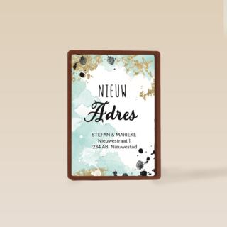 watercolor nieuw adres