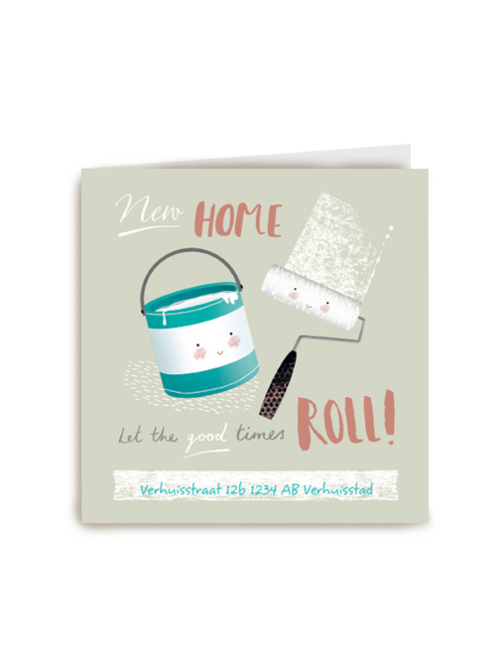 verhuisbericht nieuw huis new home let the good times roll