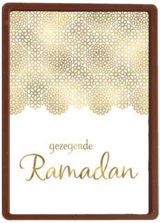 eid mubarak kaart gezegende ramadan