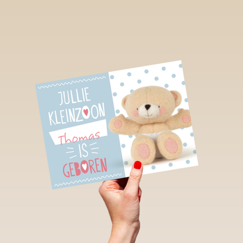 Bere gefeliciteerd met jullie kleinzoon
